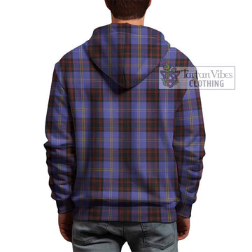 Rutherford Tartan Hoodie with Family Crest DNA In Me Style