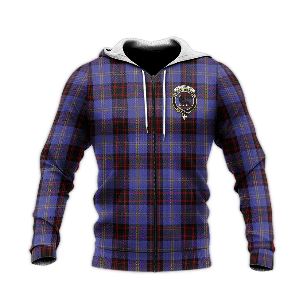 rutherford-tartan-knitted-hoodie-with-family-crest