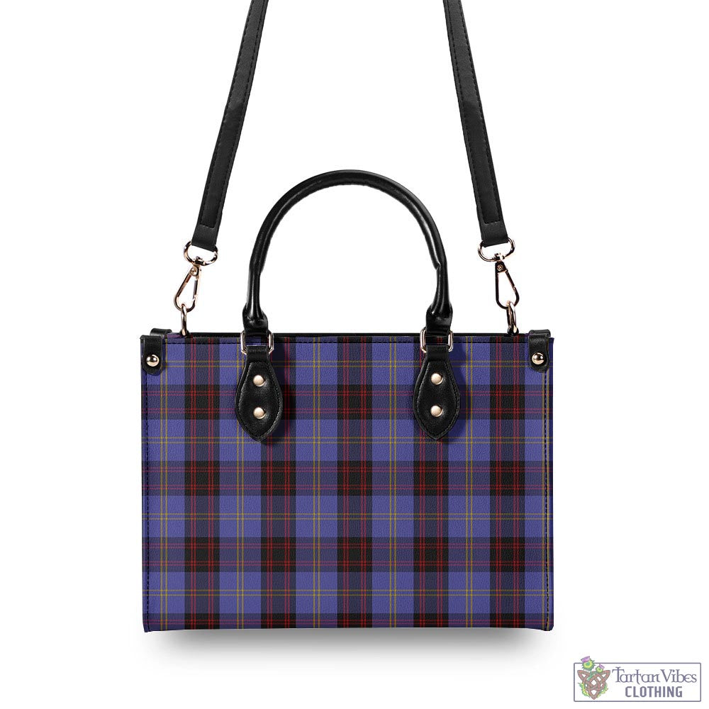 Tartan Vibes Clothing Rutherford Tartan Luxury Leather Handbags