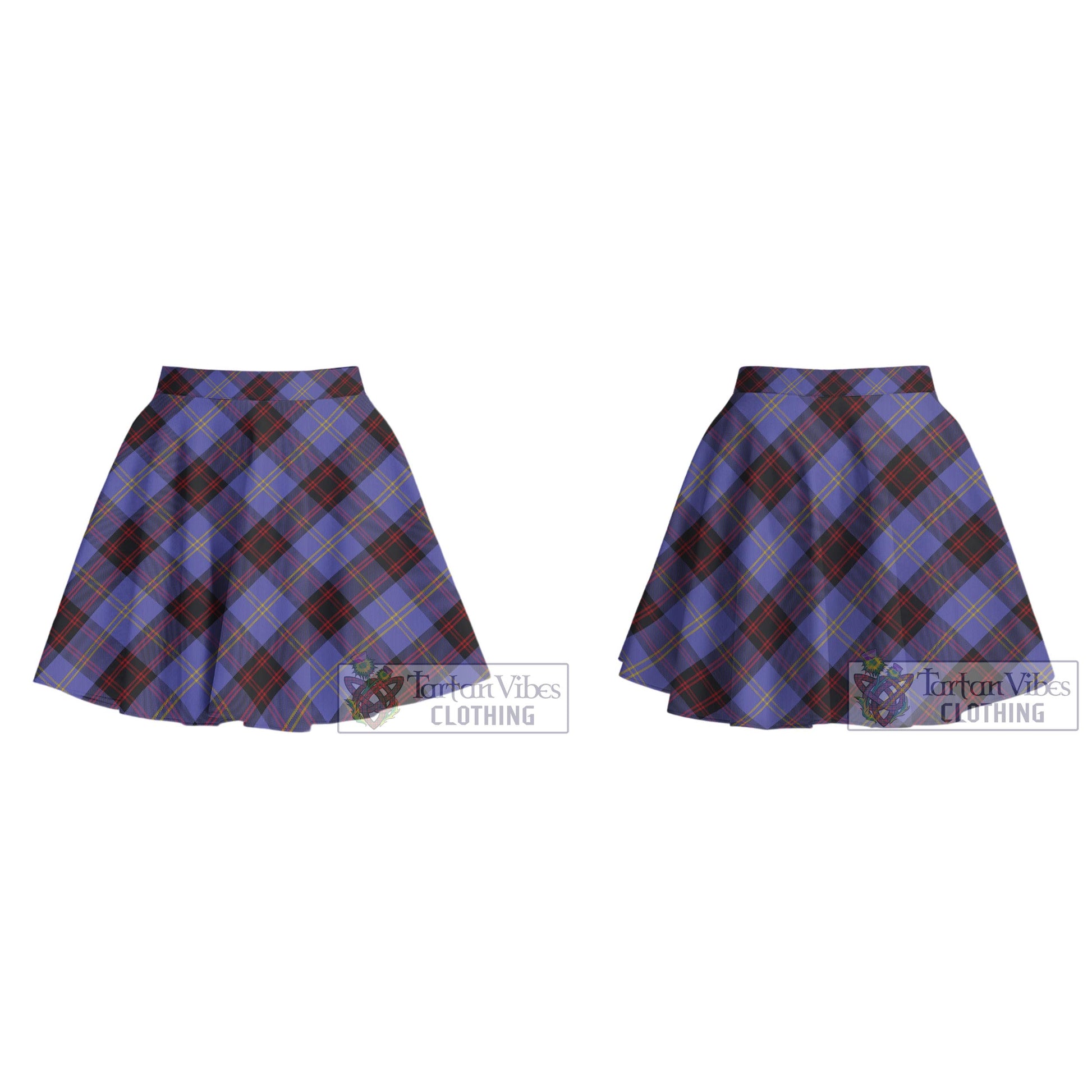 Tartan Vibes Clothing Rutherford Tartan Women's Plated Mini Skirt