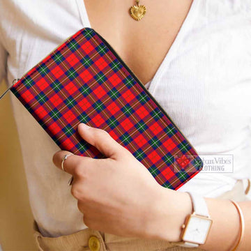 Ruthven Tartan Women's Leather Wallet - Tartan Vibes Clothing