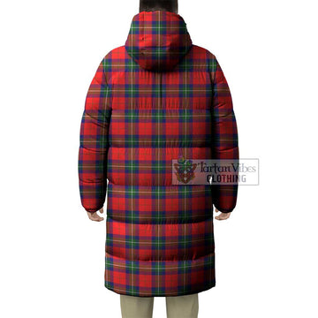 Ruthven Tartan Long Down Jacket