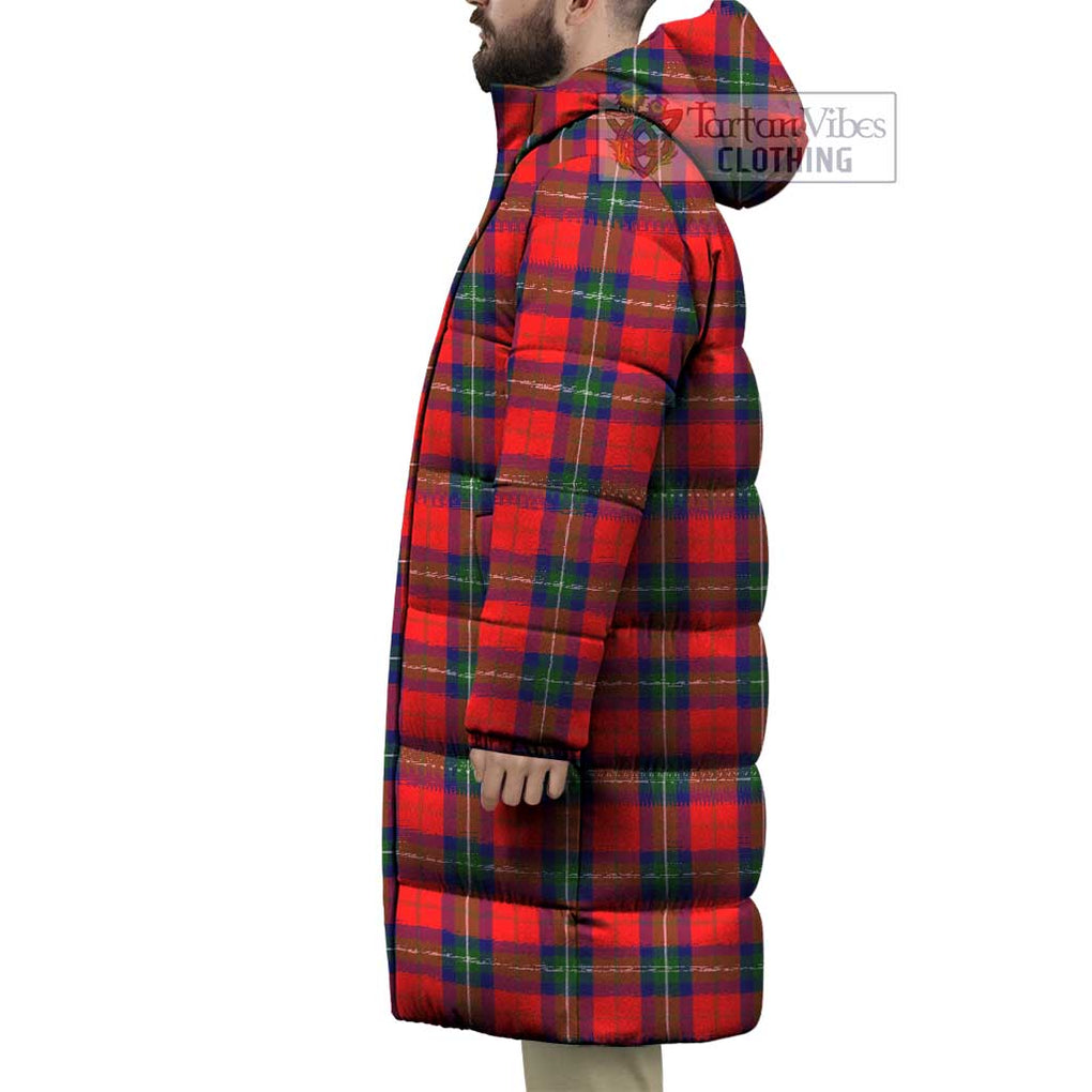 Tartan Vibes Clothing Ruthven Tartan Long Down Jacket