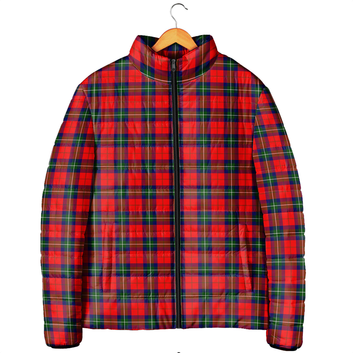 Ruthven Tartan Padded Jacket Men's Padded Jacket - Tartan Vibes Clothing