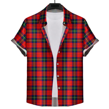 Ruthven Tartan Short Sleeve Button Down Shirt