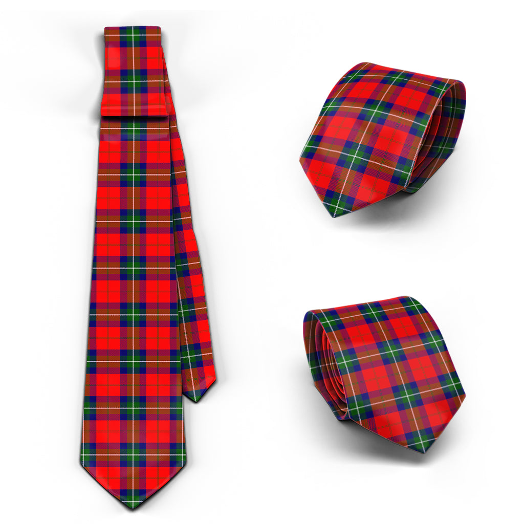 Ruthven Tartan Classic Necktie Necktie One Size - Tartan Vibes Clothing