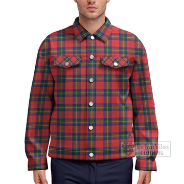 Ruthven Modern Tartan Unisex Lapel Cotton Jacket