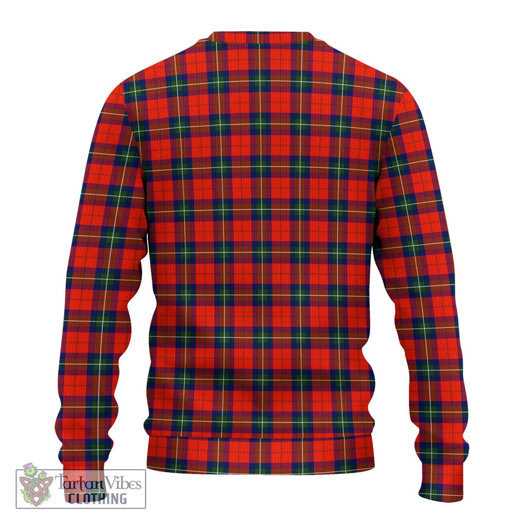 Ruthven Tartan Ugly Sweater with Family Crest DNA In Me Style - Tartan Vibes Clothing