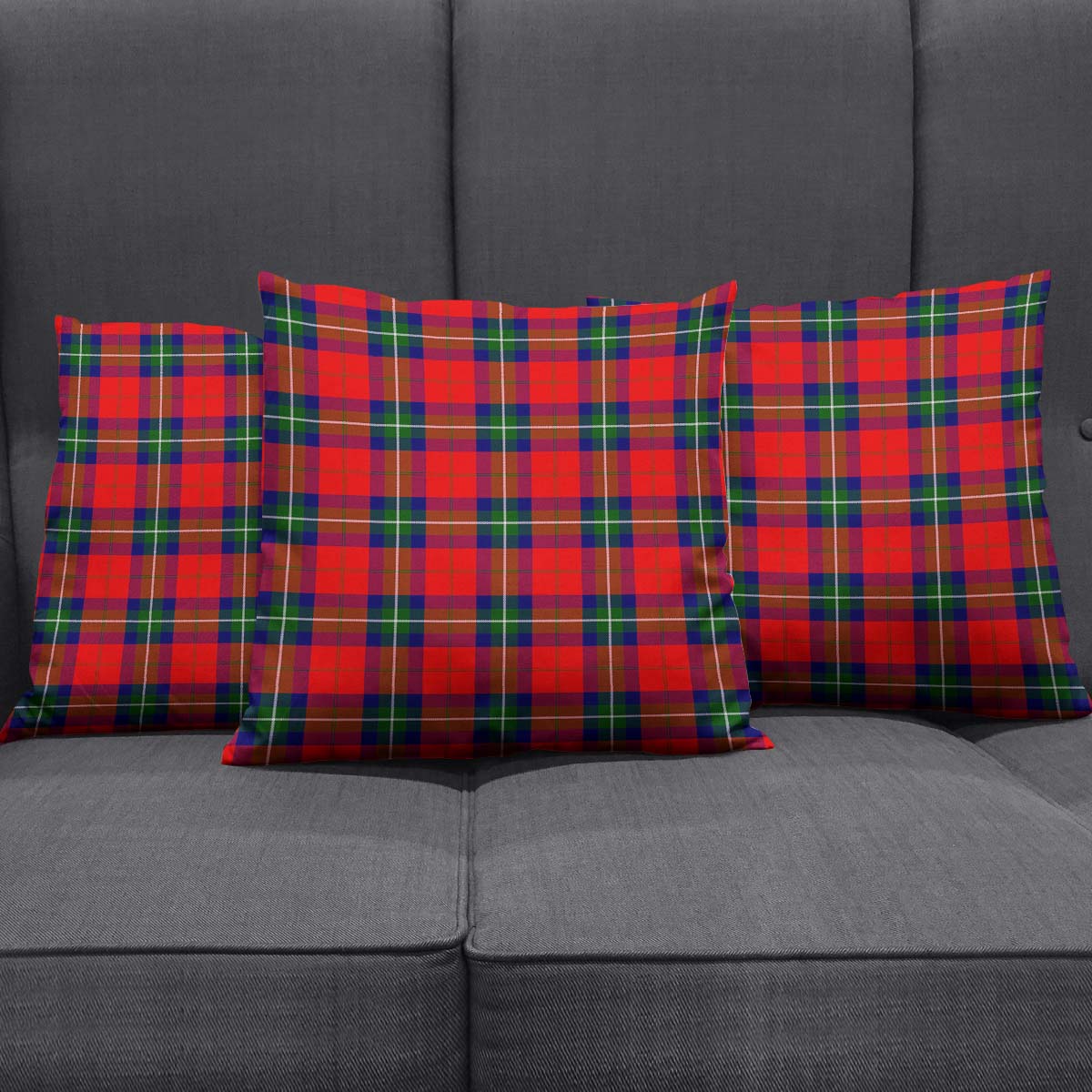 Ruthven Modern Tartan Pillow Cover - Tartanvibesclothing