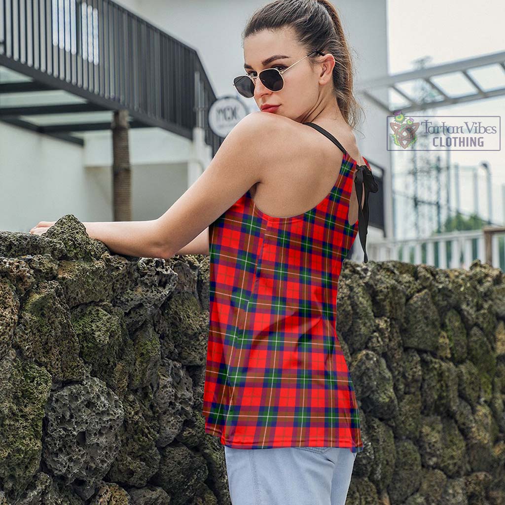 Ruthven Tartan Loose Halter Neck Camisole - Tartan Vibes Clothing