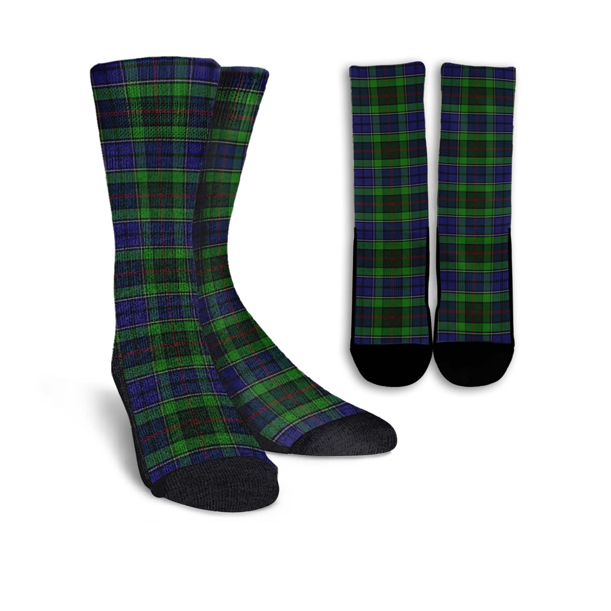 Rutledge Tartan Crew Socks - Tartanvibesclothing