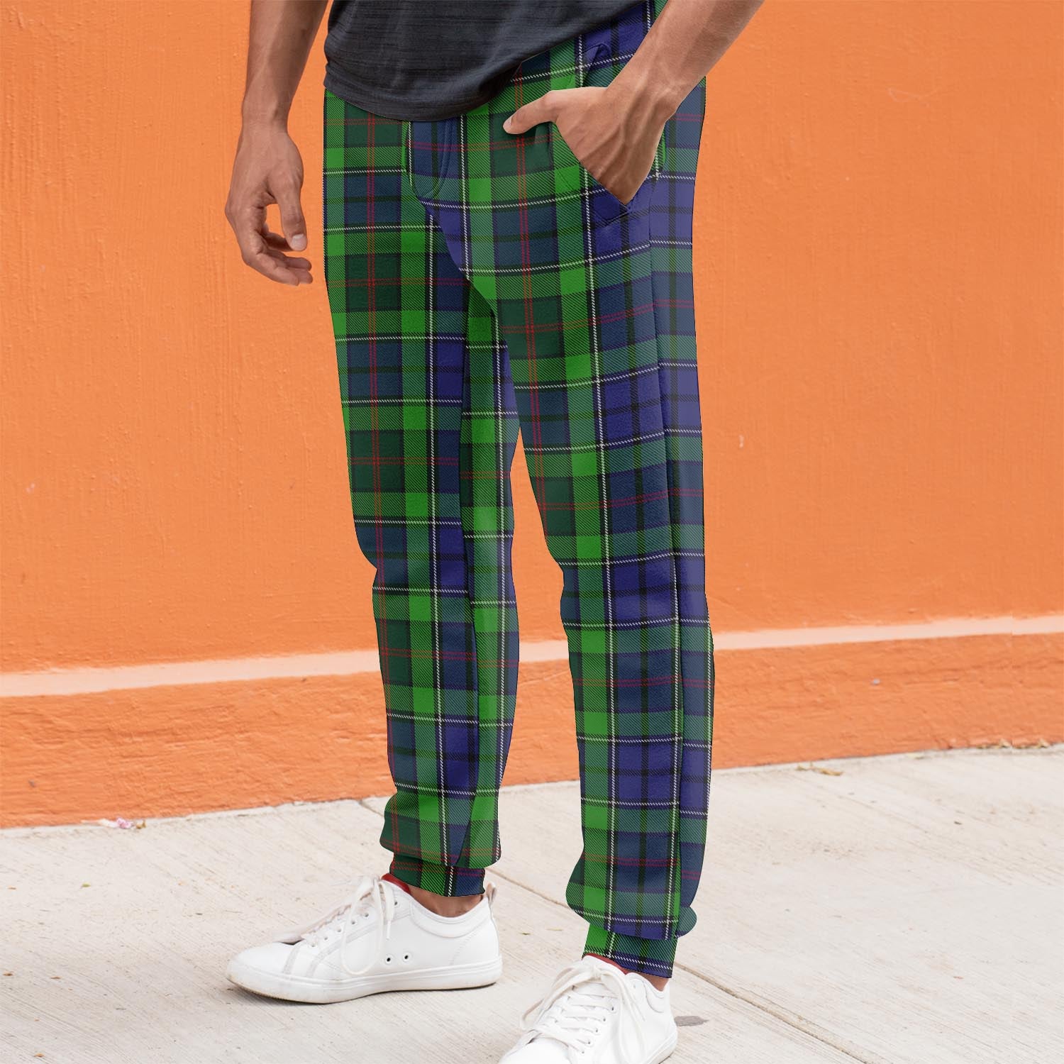 Rutledge Tartan Joggers Pants S - Tartanvibesclothing Shop