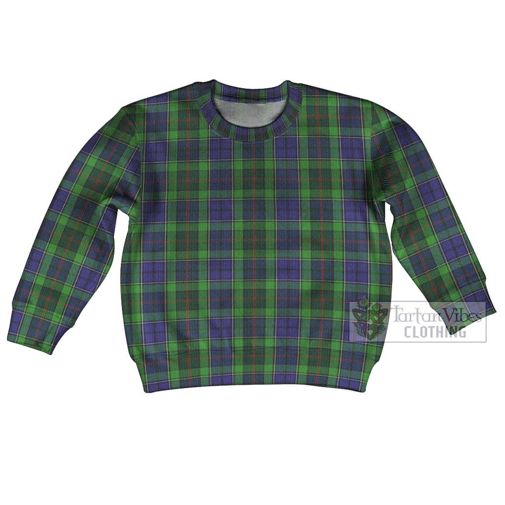 Tartan Vibes Clothing Rutledge Tartan Kid Ugly Sweater