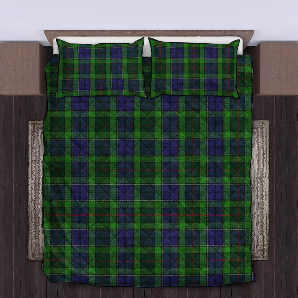 Rutledge Tartan Quilt Bed Set King - Tartan Vibes Clothing