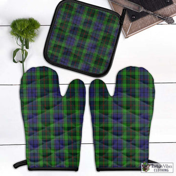 Rutledge Tartan Combo Oven Mitt & Pot-Holder Black - Tartan Vibes Clothing