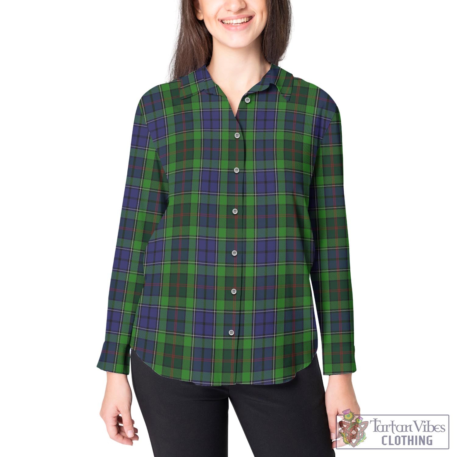 Rutledge Tartan Womens Casual Shirt