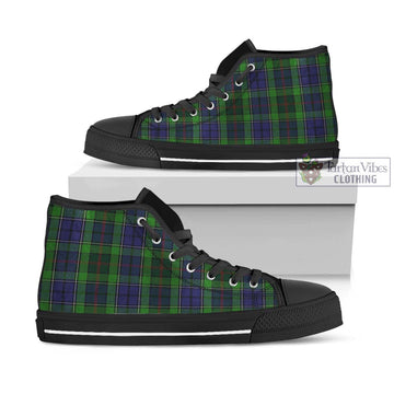 Rutledge Tartan High Top Shoes