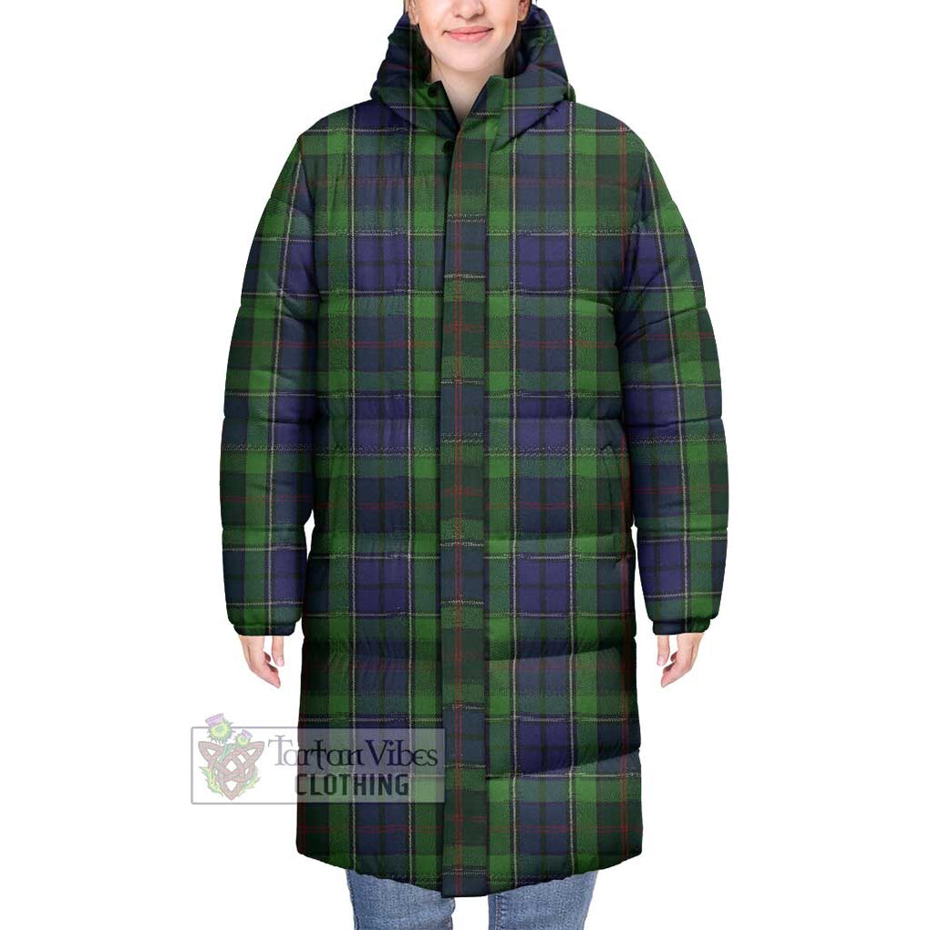 Tartan Vibes Clothing Rutledge Tartan Long Down Jacket