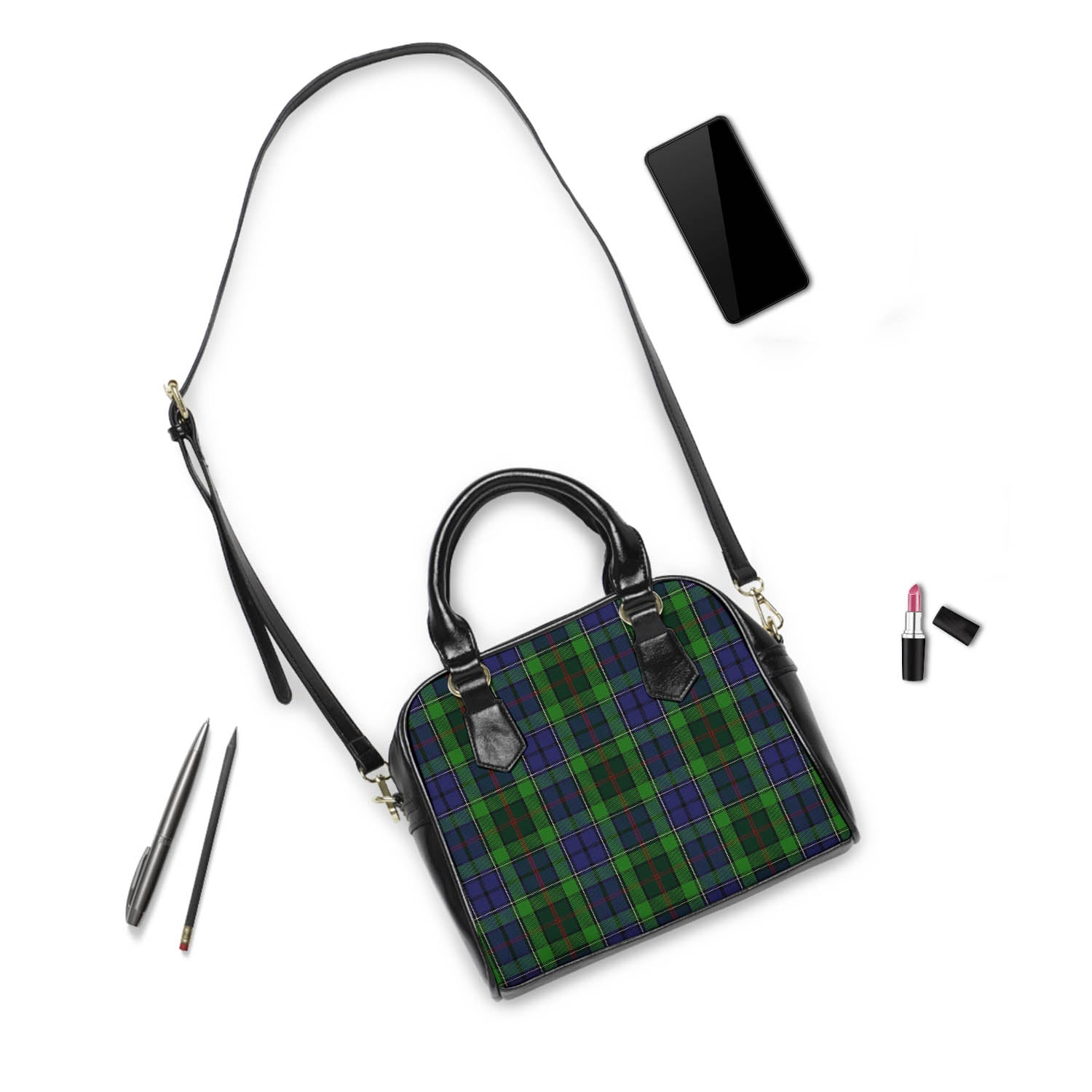 Rutledge Tartan Shoulder Handbags - Tartanvibesclothing