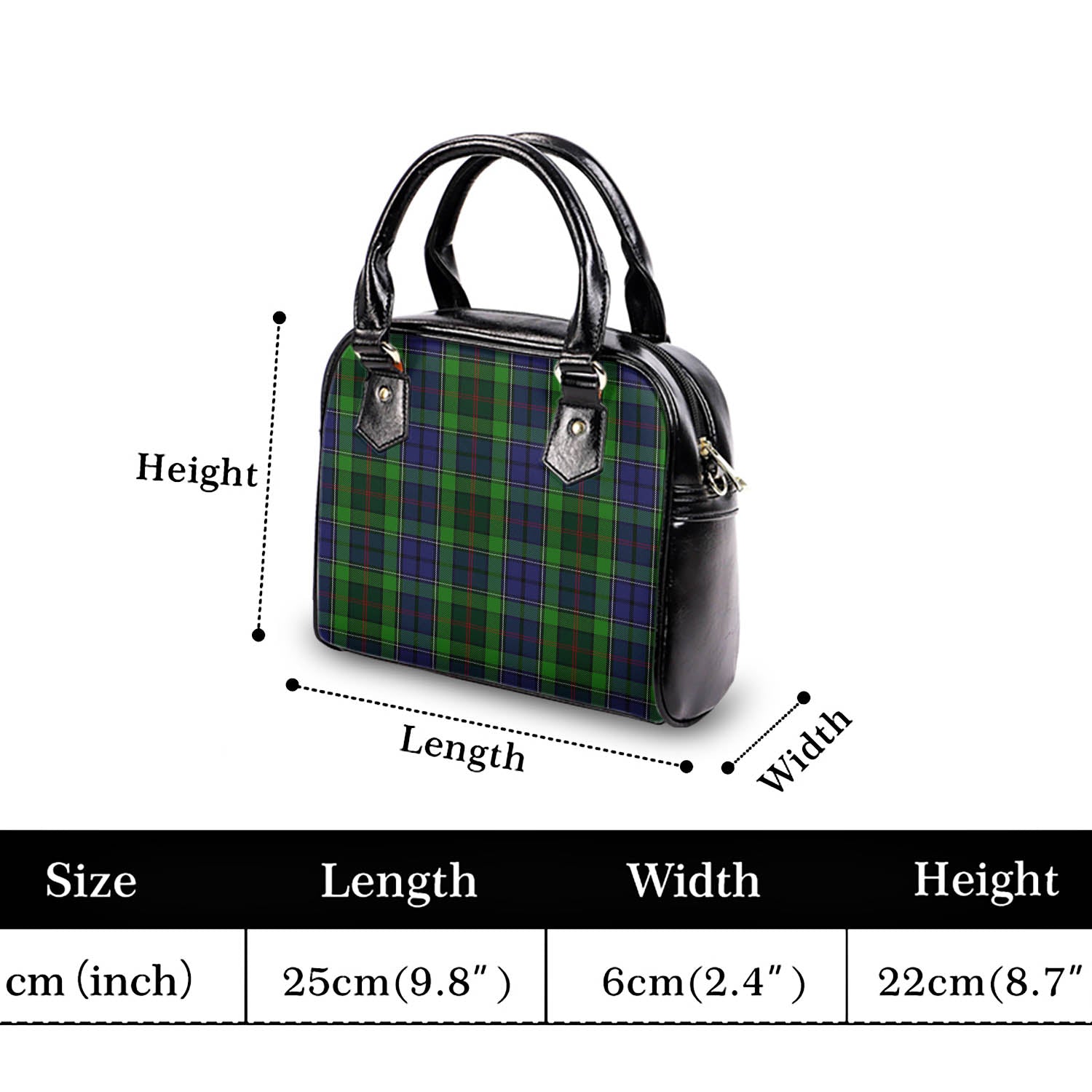 Rutledge Tartan Shoulder Handbags - Tartanvibesclothing