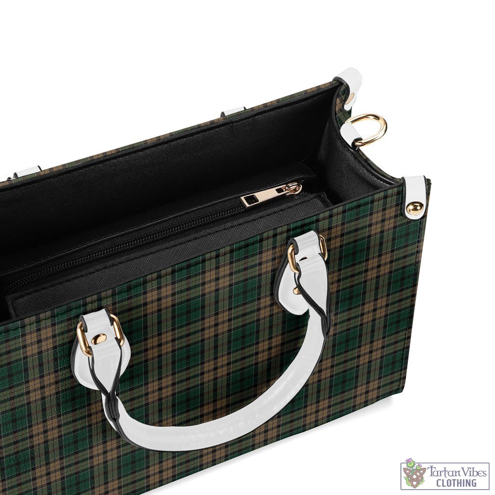 Tartan Vibes Clothing Sackett Tartan Luxury Leather Handbags