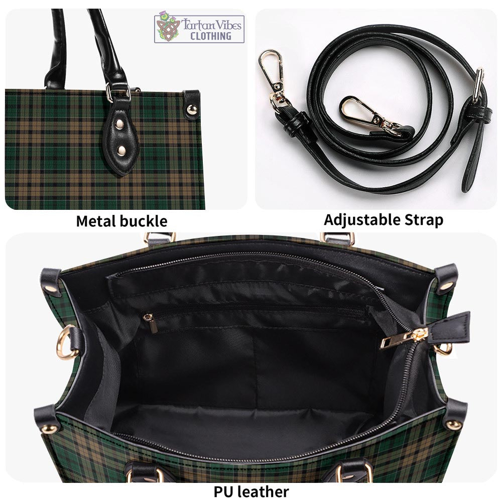 Tartan Vibes Clothing Sackett Tartan Luxury Leather Handbags