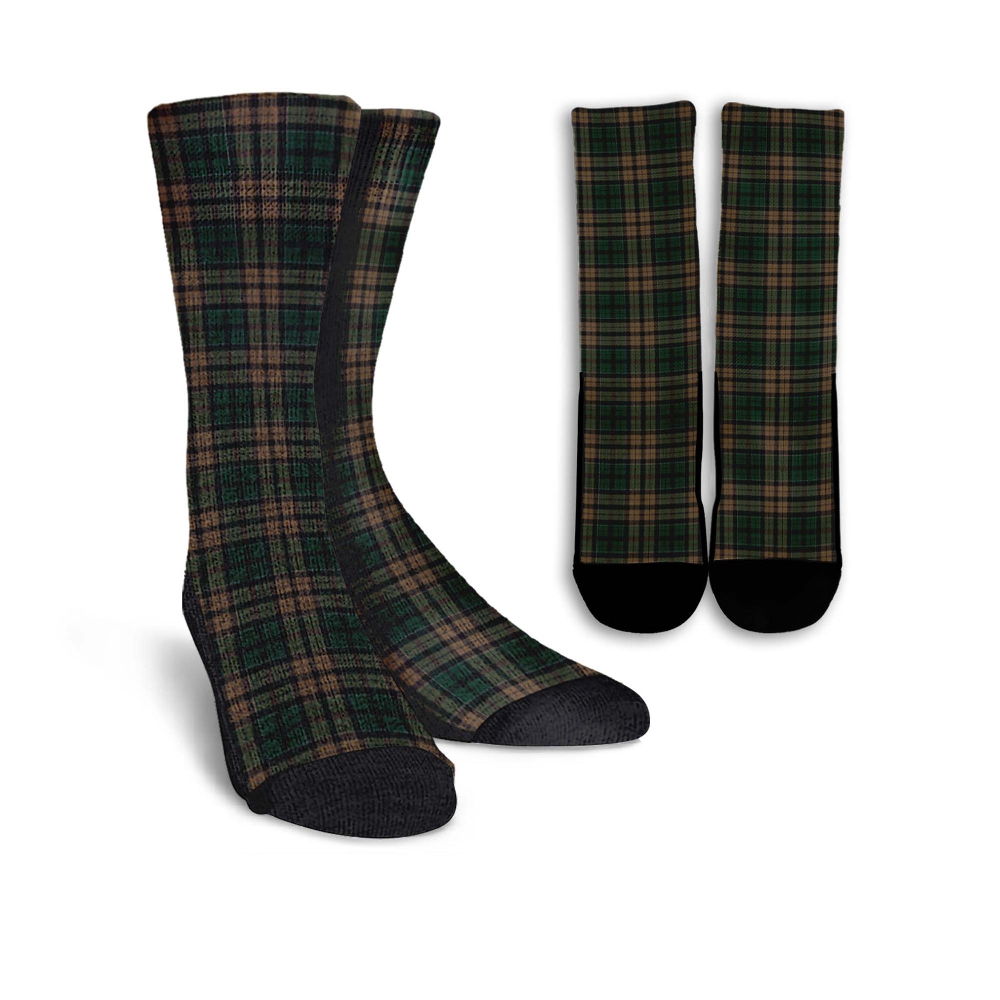 Sackett Tartan Crew Socks - Tartanvibesclothing