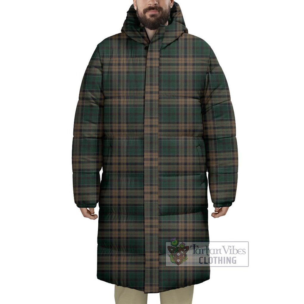 Tartan Vibes Clothing Sackett Tartan Long Down Jacket