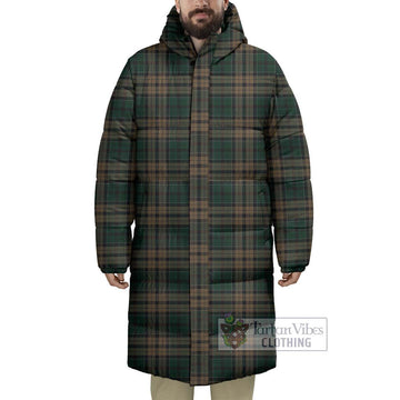 Sackett Tartan Long Down Jacket