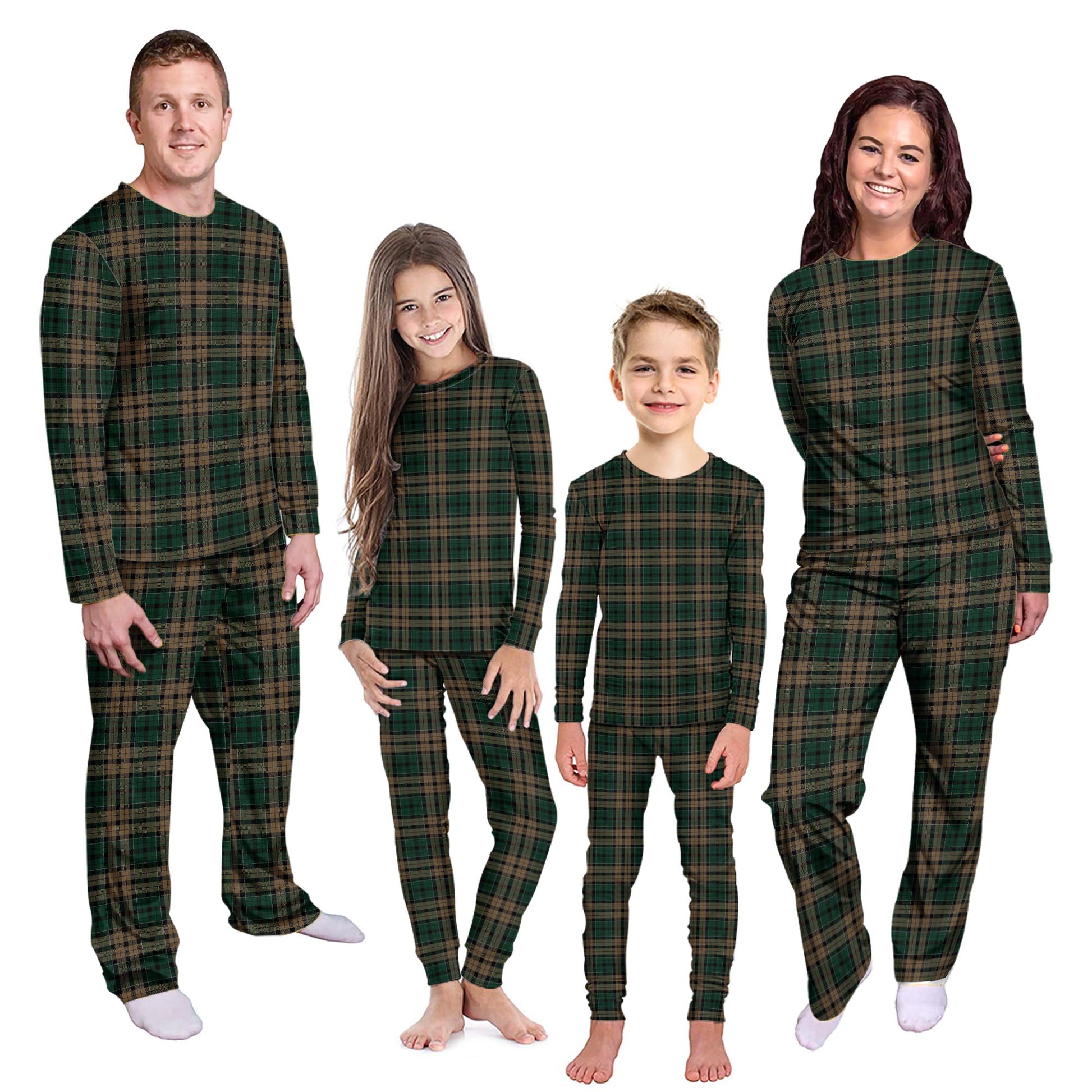 Sackett Tartan Pajamas Family Set Kid - Tartan Vibes Clothing