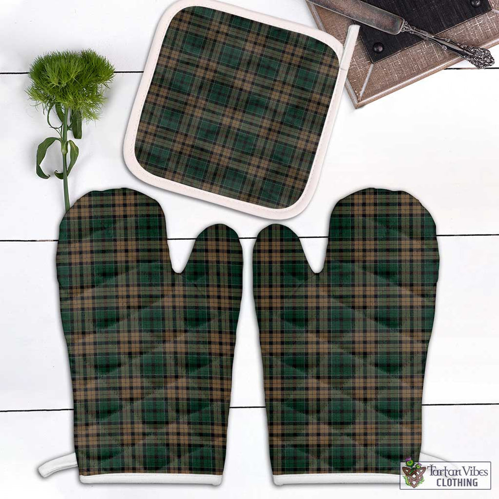 Sackett Tartan Combo Oven Mitt & Pot-Holder Combo 1 Oven Mitt & 1 Pot-Holder White - Tartan Vibes Clothing