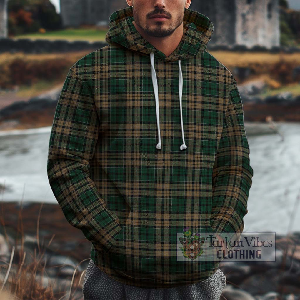 Sackett Tartan Cotton Hoodie Pullover Hoodie XS - Tartan Vibes Clothing