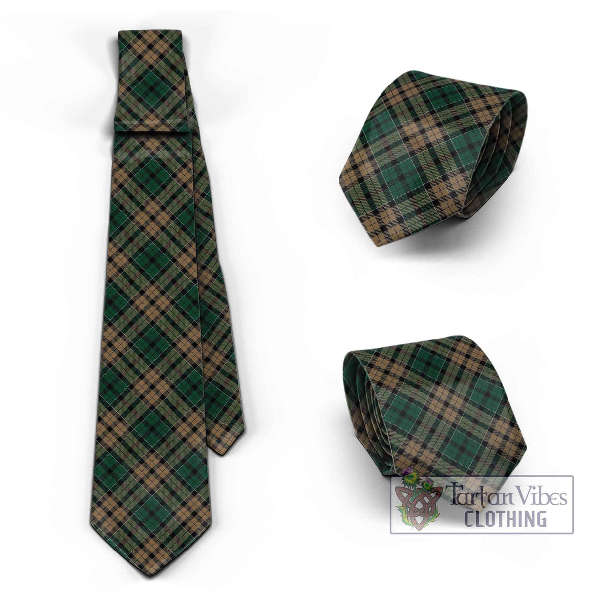 Sackett Tartan Classic Necktie Cross Style Necktie One Size - Tartan Vibes Clothing