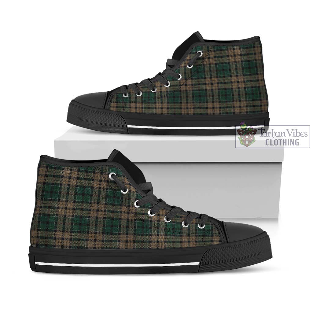 Tartan Vibes Clothing Sackett Tartan High Top Shoes