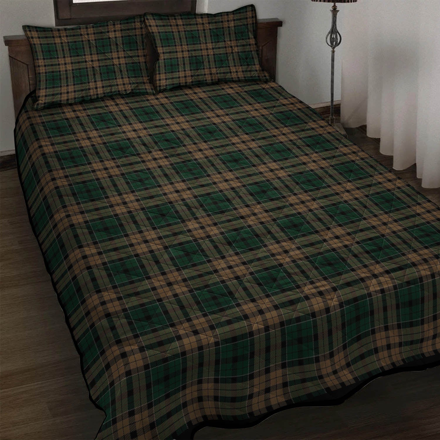 Sackett Tartan Quilt Bed Set - Tartan Vibes Clothing