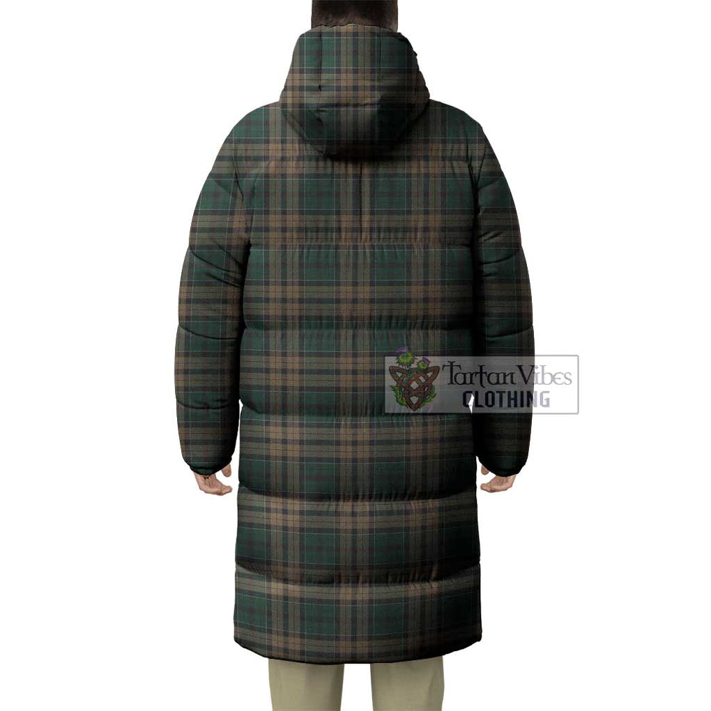 Tartan Vibes Clothing Sackett Tartan Long Down Jacket