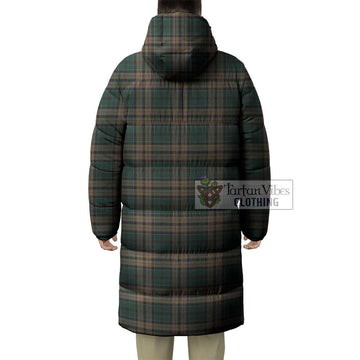 Sackett Tartan Long Down Jacket