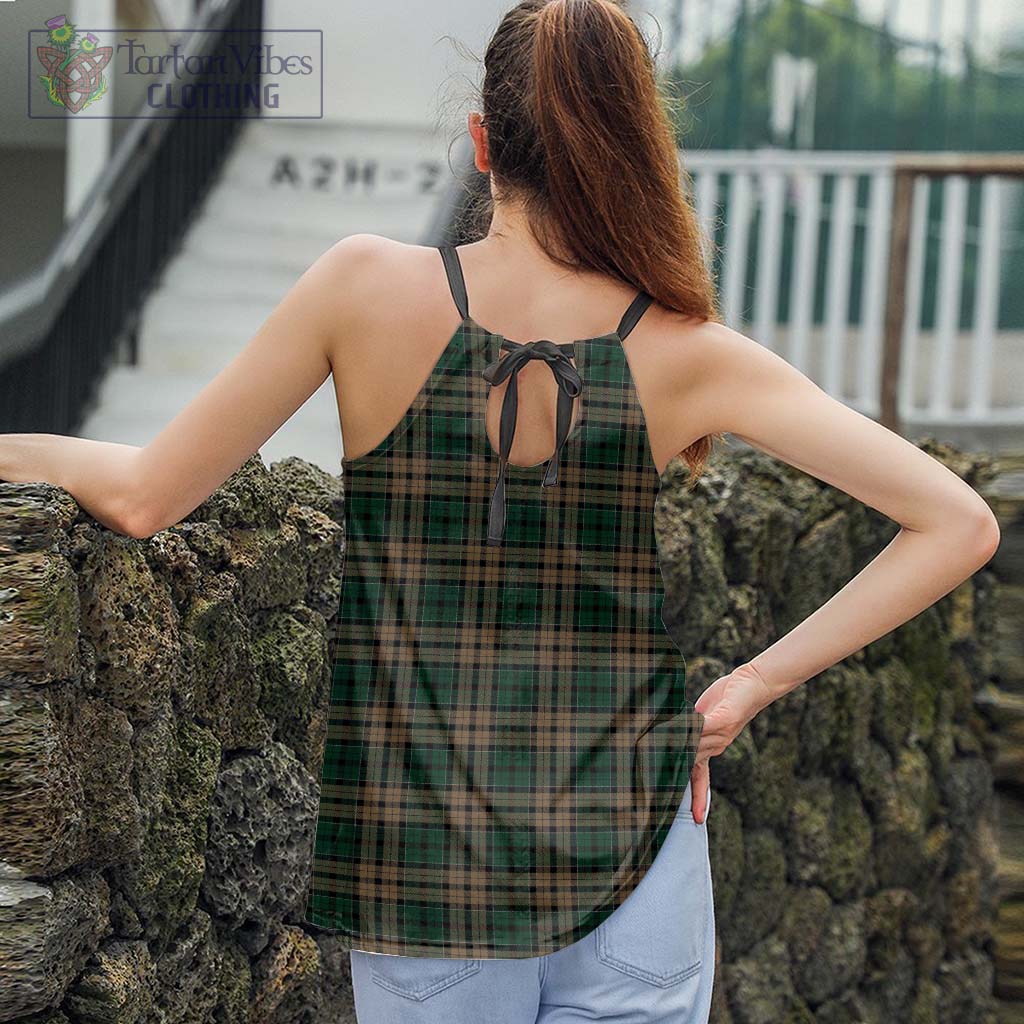 Tartan Vibes Clothing Sackett Tartan Loose Halter Neck Camisole