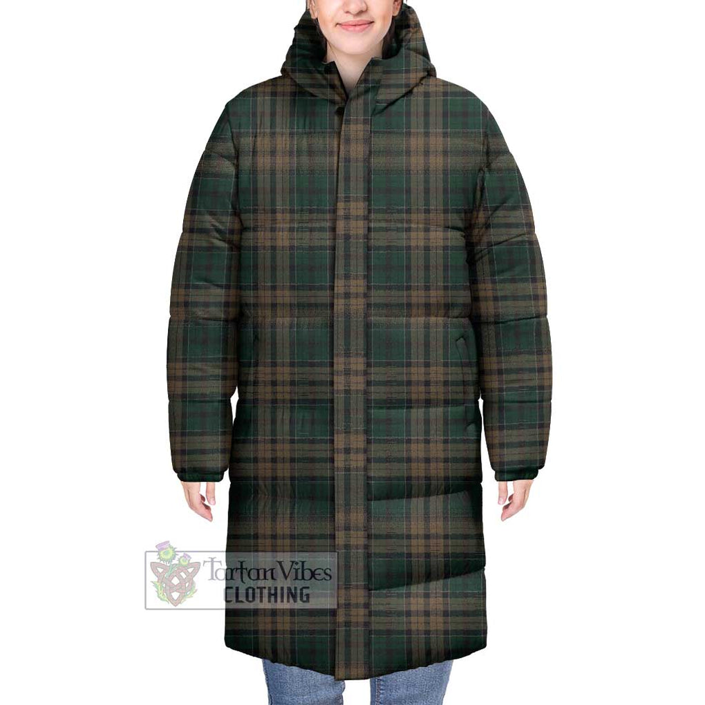 Tartan Vibes Clothing Sackett Tartan Long Down Jacket