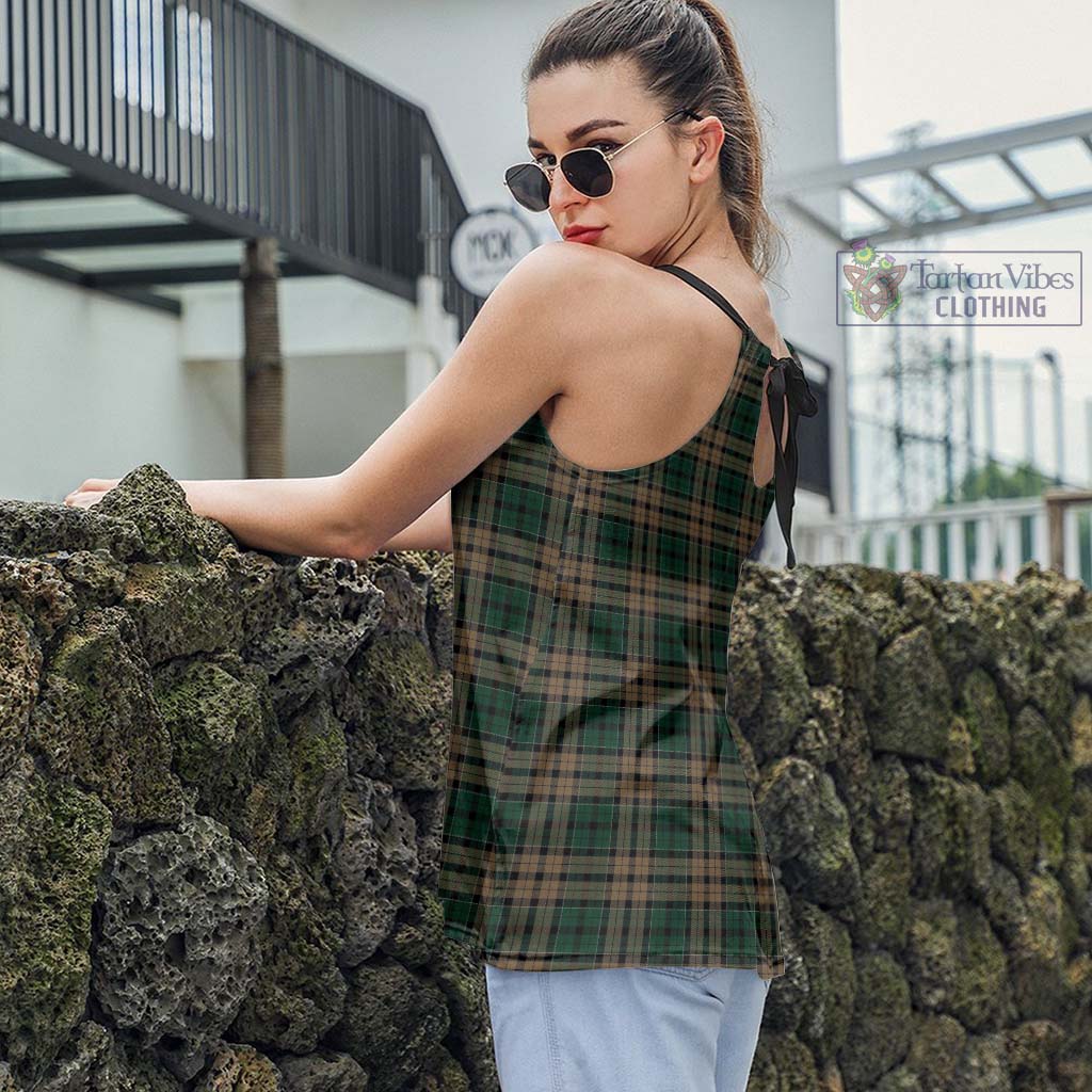 Tartan Vibes Clothing Sackett Tartan Loose Halter Neck Camisole