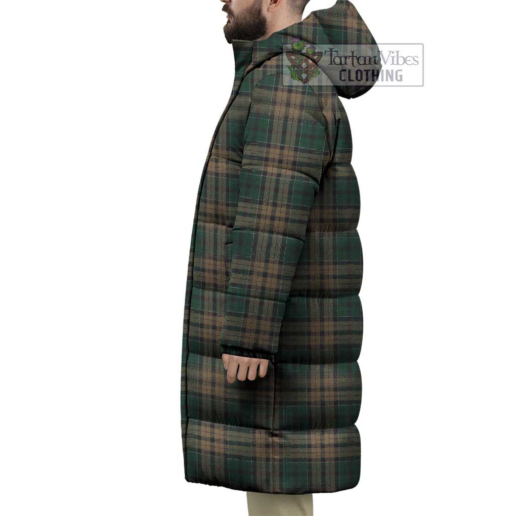 Tartan Vibes Clothing Sackett Tartan Long Down Jacket