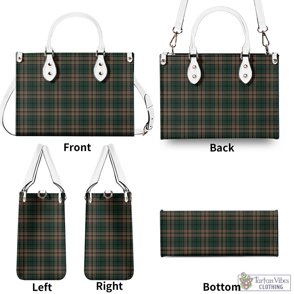 Tartan Vibes Clothing Sackett Tartan Luxury Leather Handbags