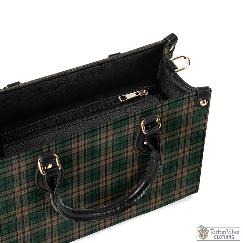 Tartan Vibes Clothing Sackett Tartan Luxury Leather Handbags