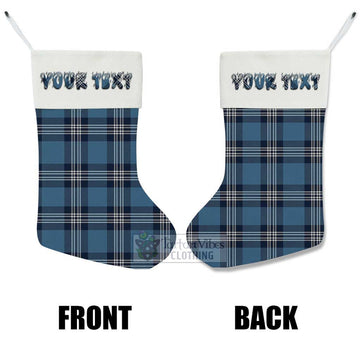 Saint Andrews Tartan Christmas Stocking with Personalized Text - Tartan Vibes Clothing