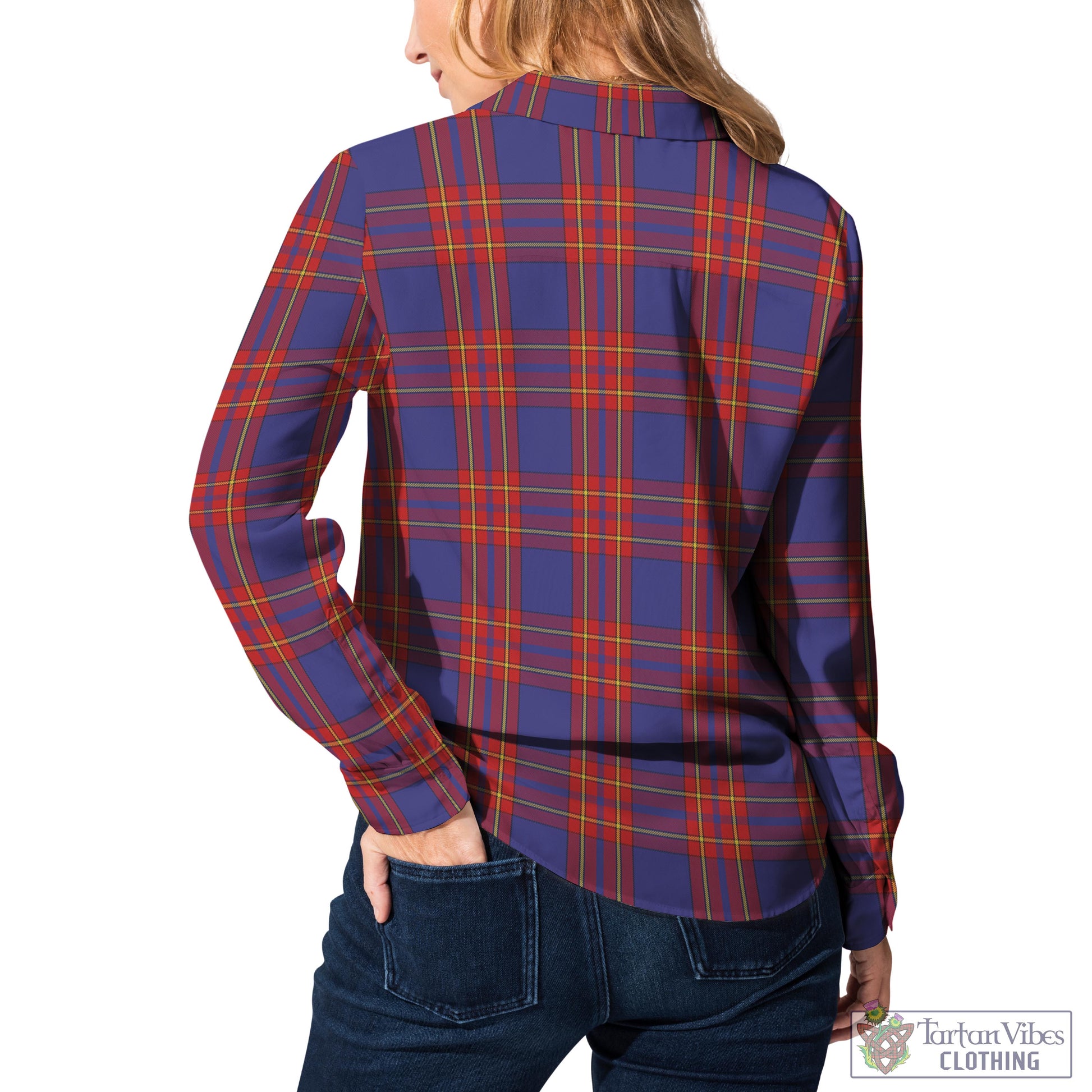 Salvation Army Tartan Womens Casual Shirt