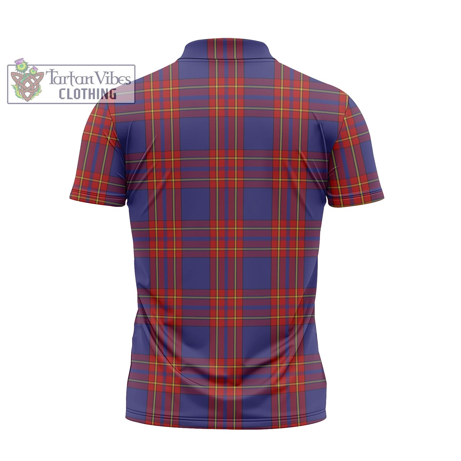 Tartan Vibes Clothing Salvation Army Tartan Zipper Polo Shirt