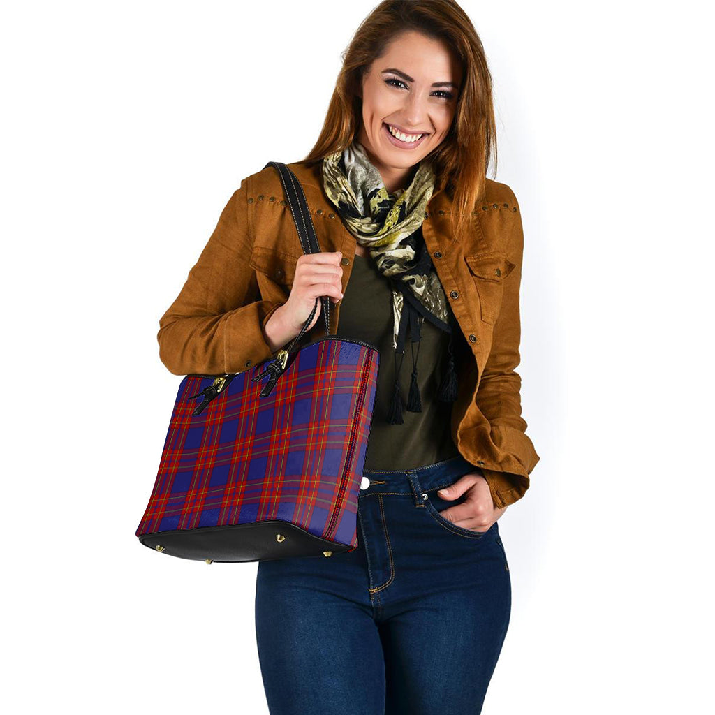 Salvation Army Tartan Leather Tote Bag - Tartan Vibes Clothing