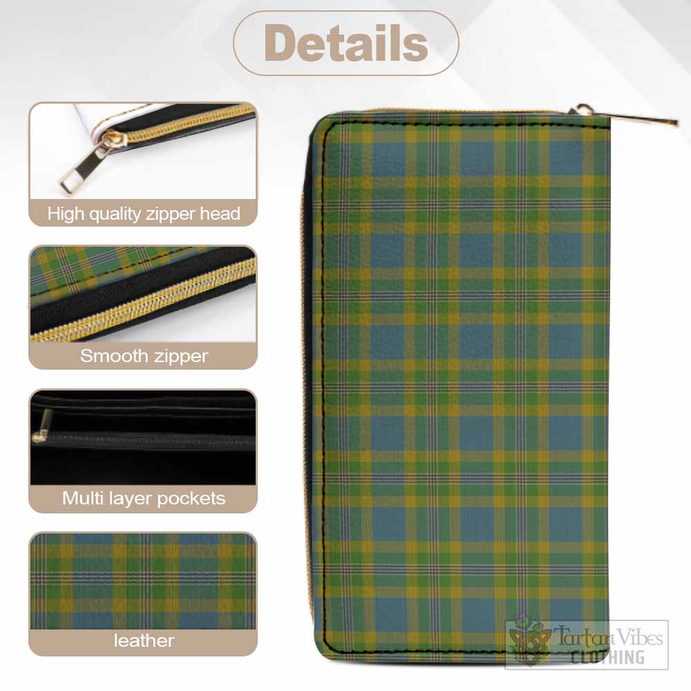 Sanday Tartan Women's Leather Wallet - Tartan Vibes Clothing