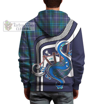 Sandilands Tartan Hoodie with Epic Bagpipe Style