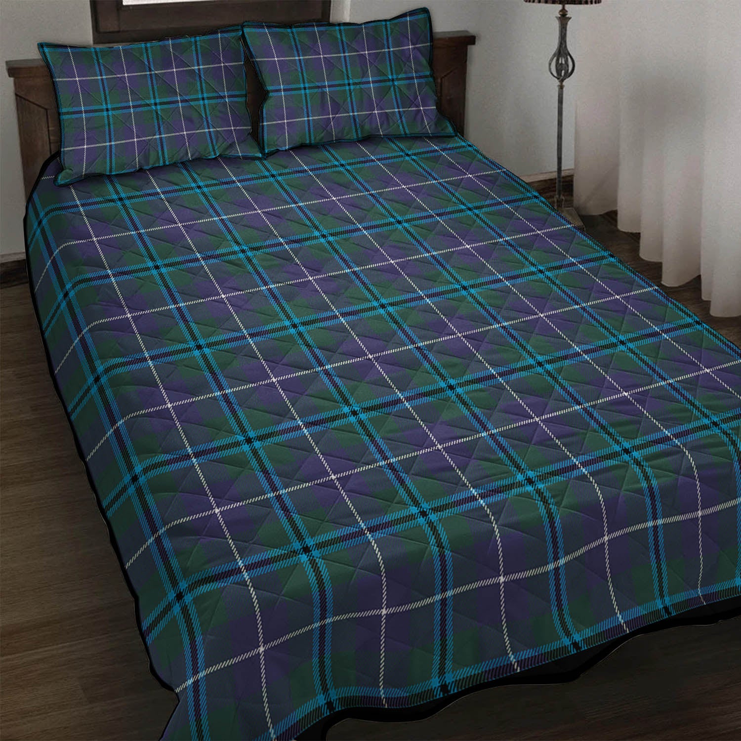 Sandilands Tartan Quilt Bed Set - Tartan Vibes Clothing